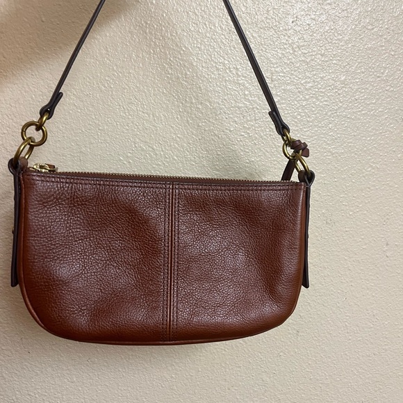 Fossil Baguette Bag, Brown, cross body and shoulder bag. - Picture 1 of 6